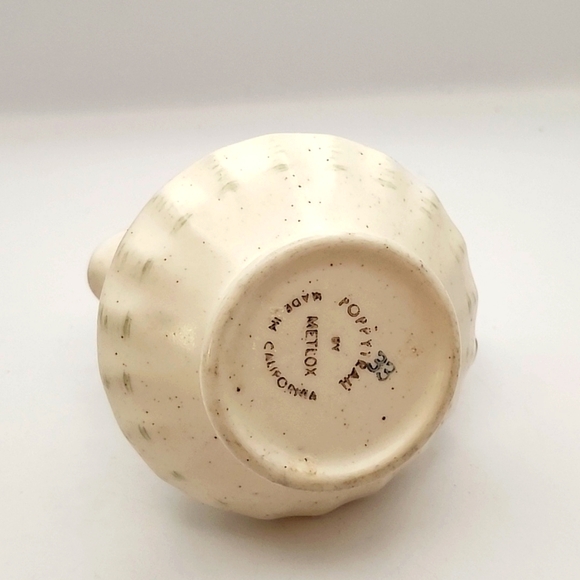 Vintage Poppylian By Metlox Vernon Ware Creamer - Picture 6 of 7